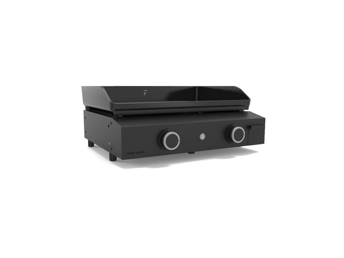 Forge Adour - Plancha Forge Adour Plancha Origin Gaz 60 Chassis Acier Noir - Image 1