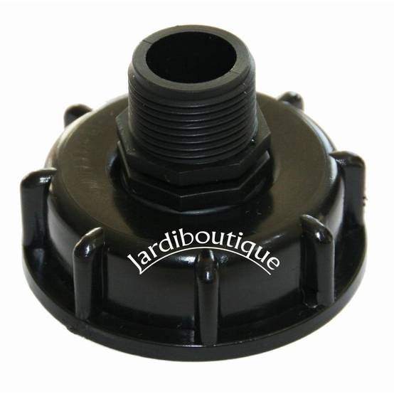 Fitt - Raccord Pvc S60x6 taraudé 3/4 (20/27) pour cuve ibc 1000 litres - Image 2