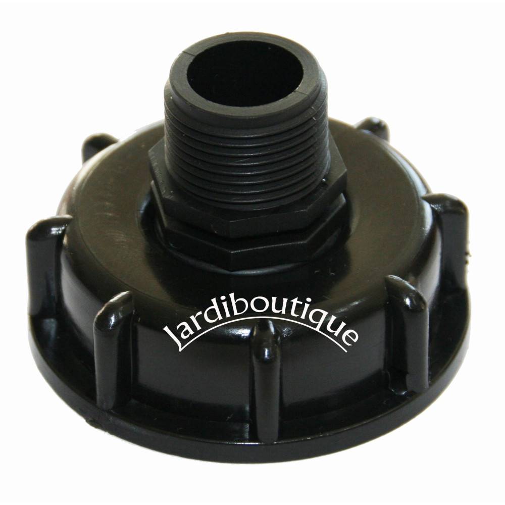 Fitt - Raccord Pvc S60x6 taraudé 3/4 (20/27) pour cuve ibc 1000 litres - Image 2