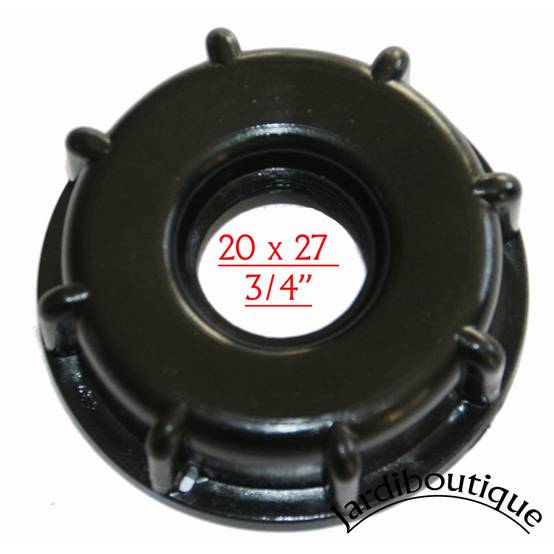 Fitt - Raccord Pvc S60x6 taraudé 3/4 (20/27) pour cuve ibc 1000 litres - Image 4