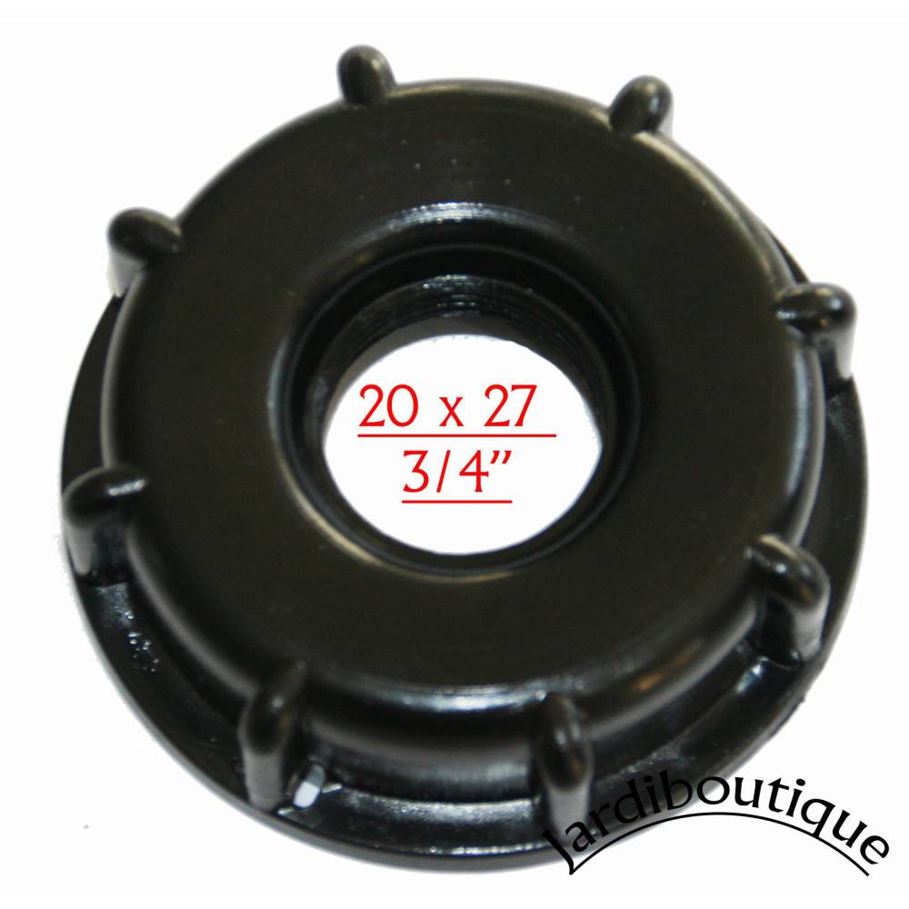 Fitt - Raccord Pvc S60x6 taraudé 3/4 (20/27) pour cuve ibc 1000 litres - Image 4