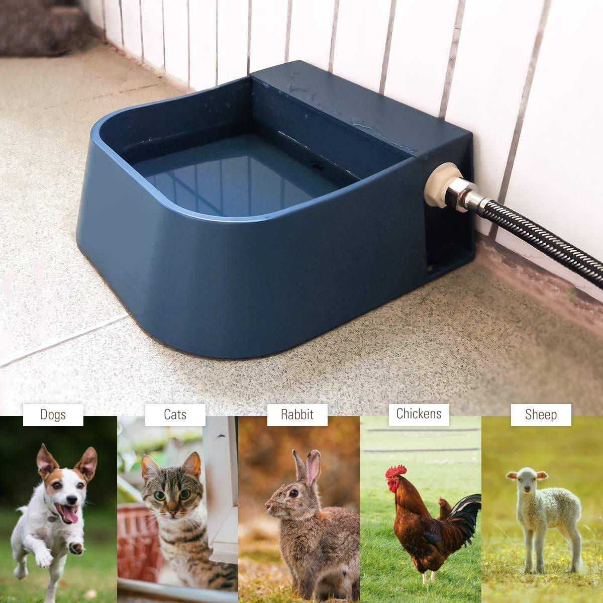 Distributeur automatique - Fontaine à eau automatique pour chien, réservoir d'eau pour animaux de compagnie-Lytech - Image 5