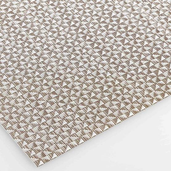 Set de Table "Marbling" 30x45cm Taupe & Blanc - Image 2