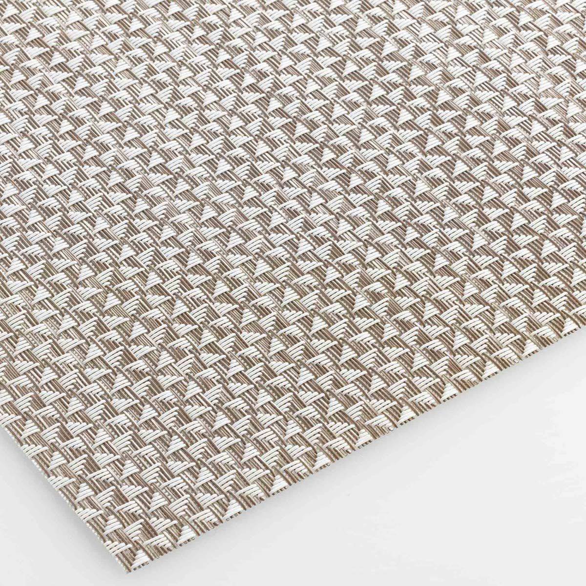 Set de Table "Marbling" 30x45cm Taupe & Blanc - Image 2