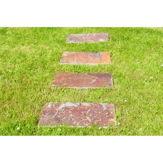 Pas Japonais Ardoise CORTEN 80x30 - Pack de 12 pièces - Image 9