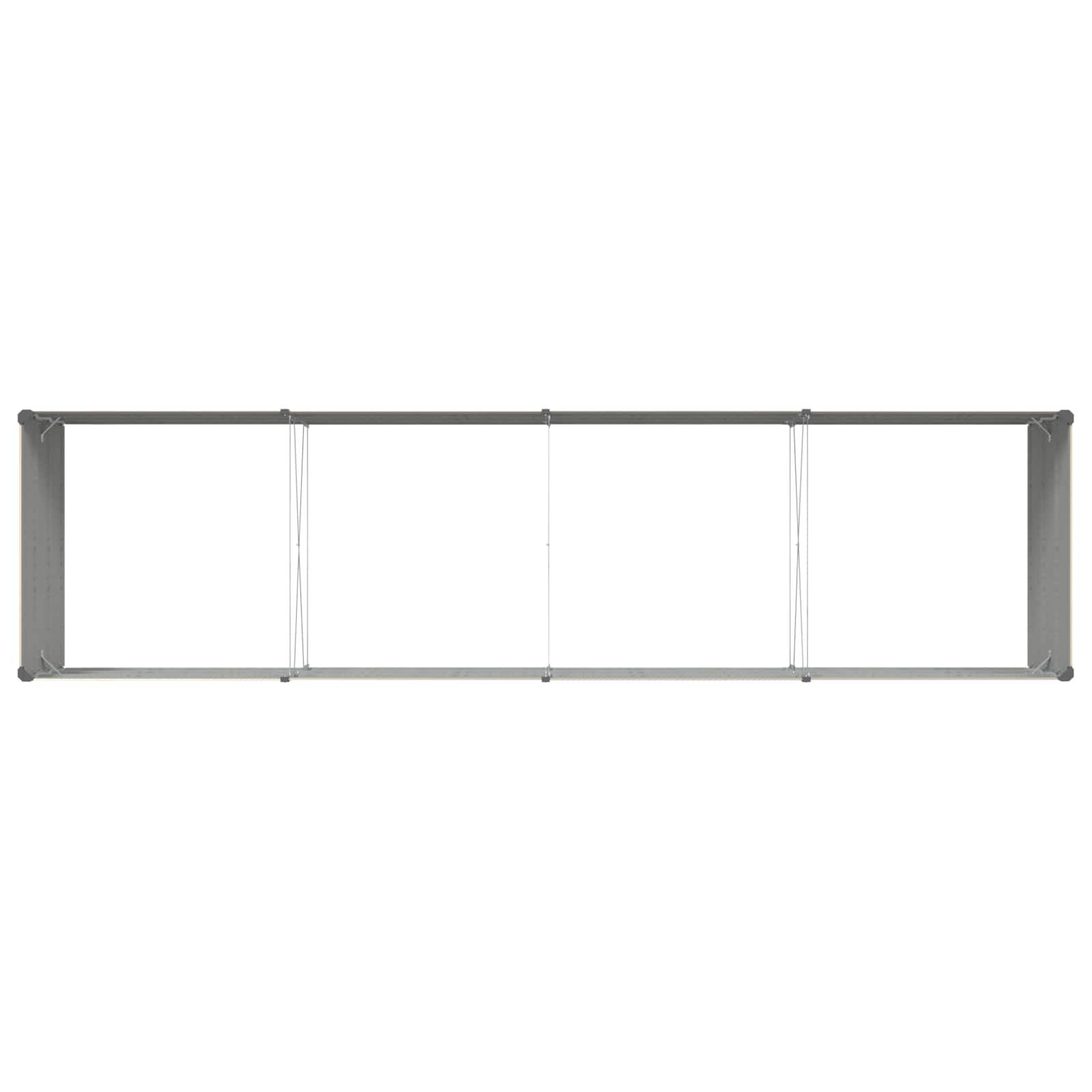Bac de Plantation Géant Acier Galvanisé 385x100x45 cm Ivoire - ComfortXL Outdoor Living - Image 7