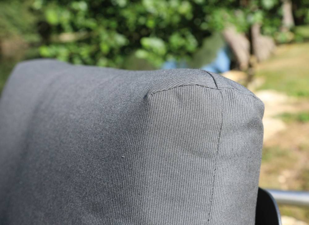 Proloisirs - Salon de détente Lava alu avec coussins sunbrella - graphite (set complet) PROLOISIRS - Image 5
