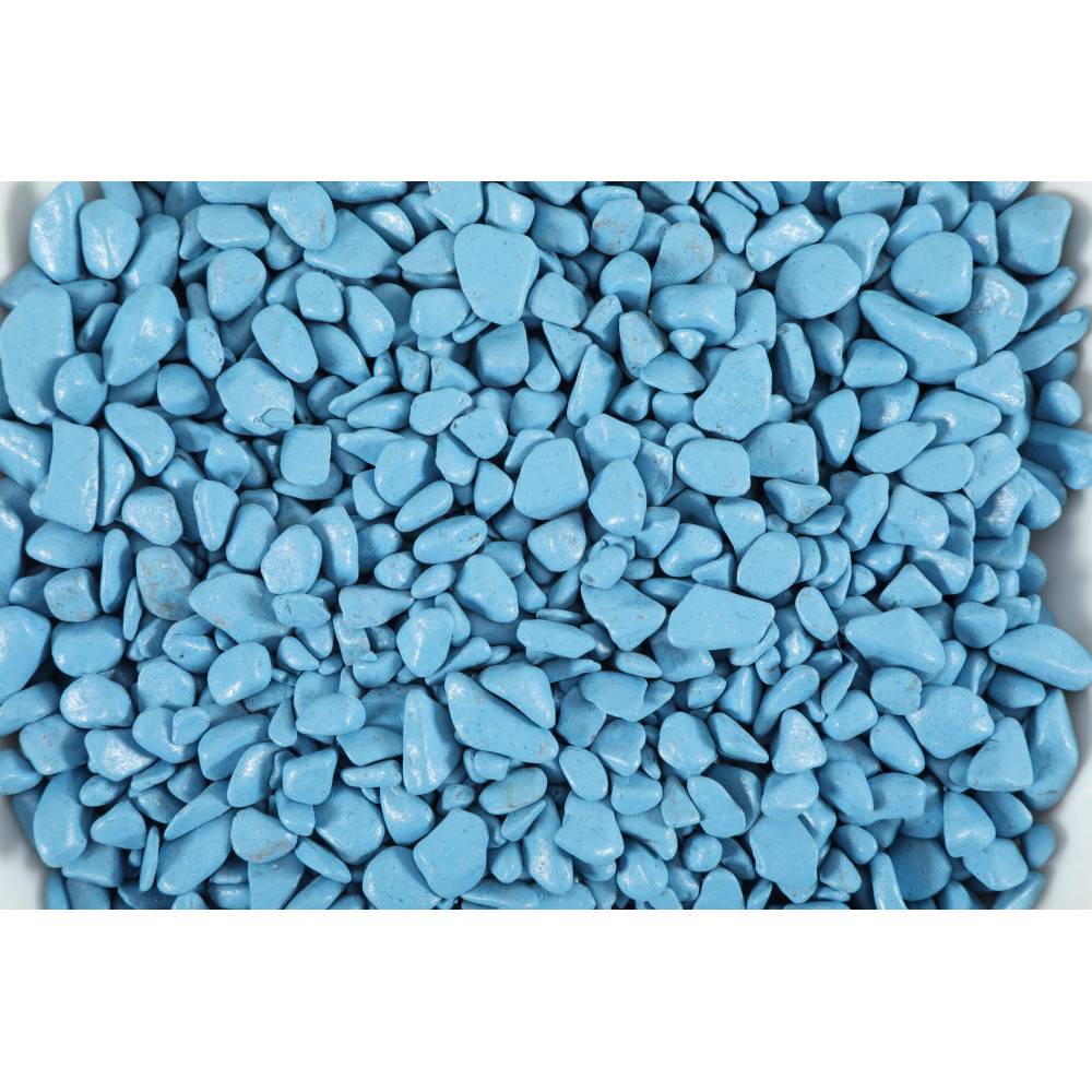 Zolux - Gravier aqua Sand ekaï bleu 5/12 mm sac de 1 kg aquarium - Image 1