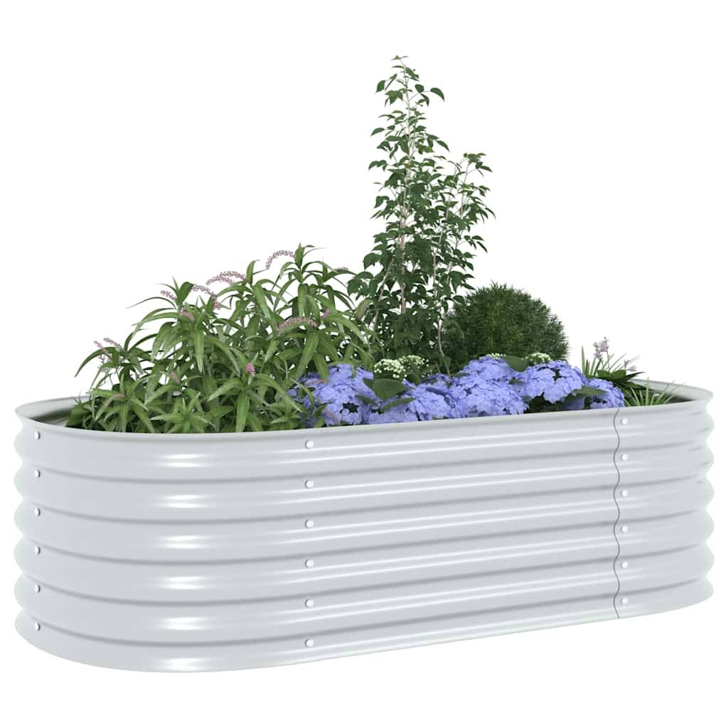 Prolenta Premium - Jardinière acier argent  160 x 80 x 44 cm  - Prolenta premium p366.9 - Image 4