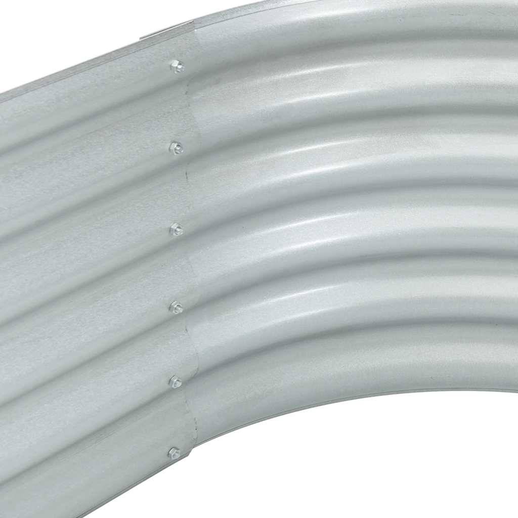 Prolenta Premium - Jardinière acier argent  160 x 80 x 44 cm  - Prolenta premium p366.9 - Image 7