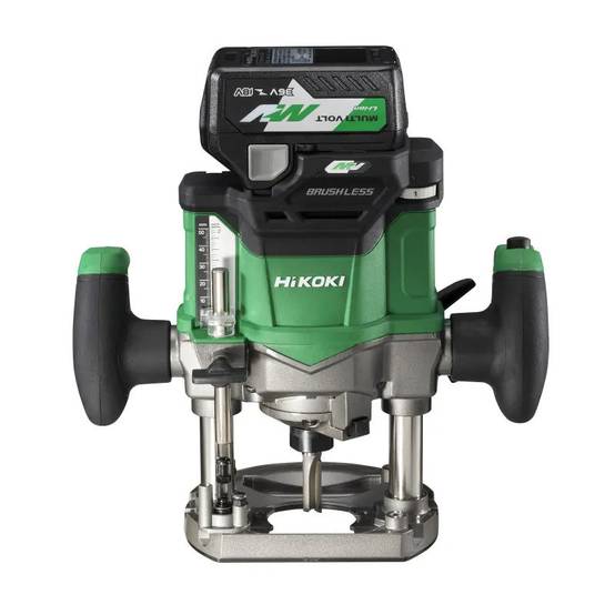 Défonceuse pince 12mm 2x36V 2,5Ah MV Brushless Hikoki M3612DAWPZ Vit variables, en coffret Hitcase Prof fraisage 50 mm Hikoki - Image 2