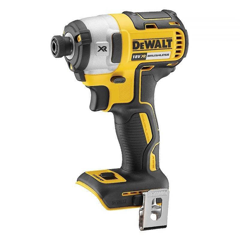 Pack 3 outils 18V DEWALT DCK368P3T-QW : perceuse-visseuse à percussion DCD796, perforateur SDS-plus DCH273 et visseuse à choc DCF887 avec 2 coffrets e - Image 4