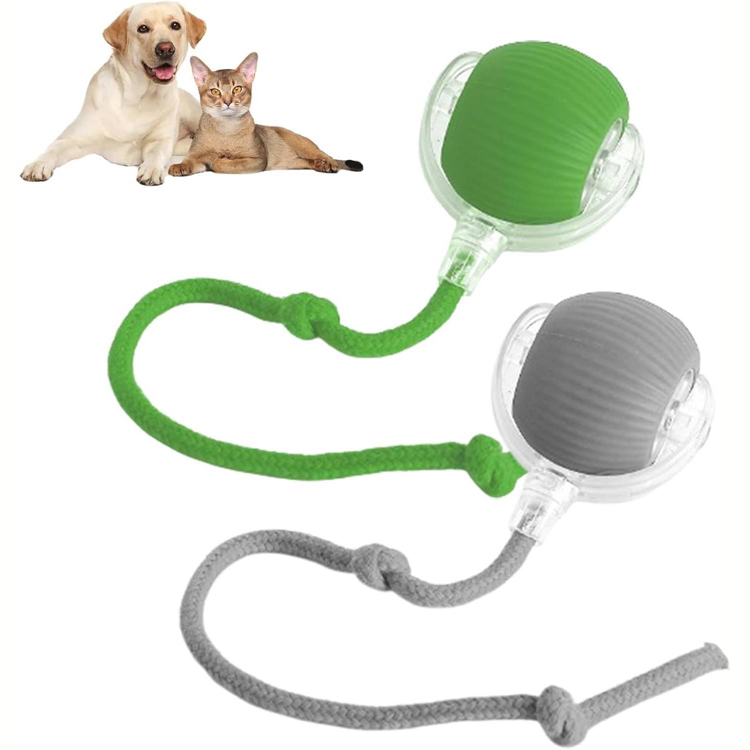 Balle interactive électrique pour chiens et chats - Image 1