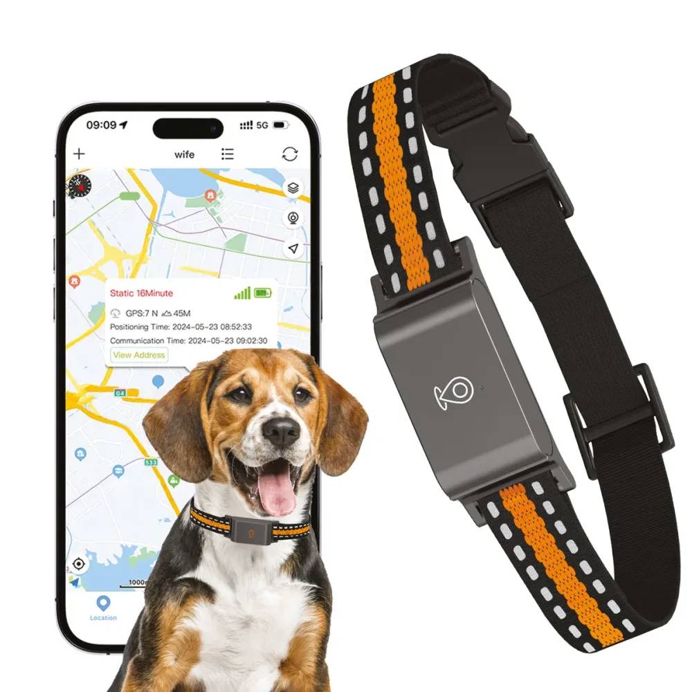 Autre - Collier traceur GPS 4G pour animaux - IP65 - Application gratuite - Image 1