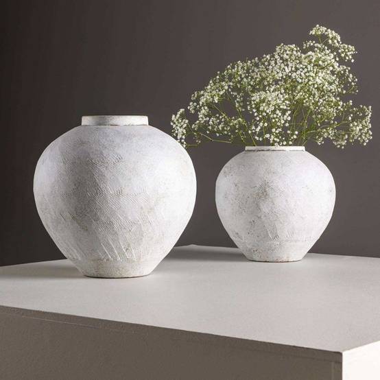 Venture Home - Vase en grès Globe 13 x 28 x 29 cm - Image 2