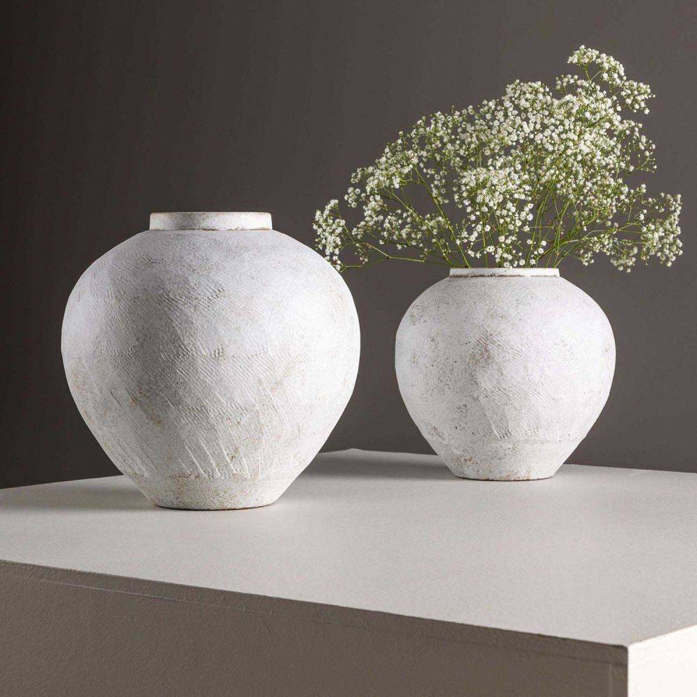 Venture Home - Vase en grès Globe 13 x 28 x 29 cm - Image 2