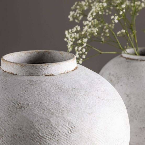 Venture Home - Vase en grès Globe 13 x 28 x 29 cm - Image 3
