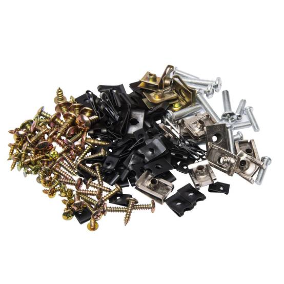 Coffret clips écrous métalliques 170pcs - Image 2