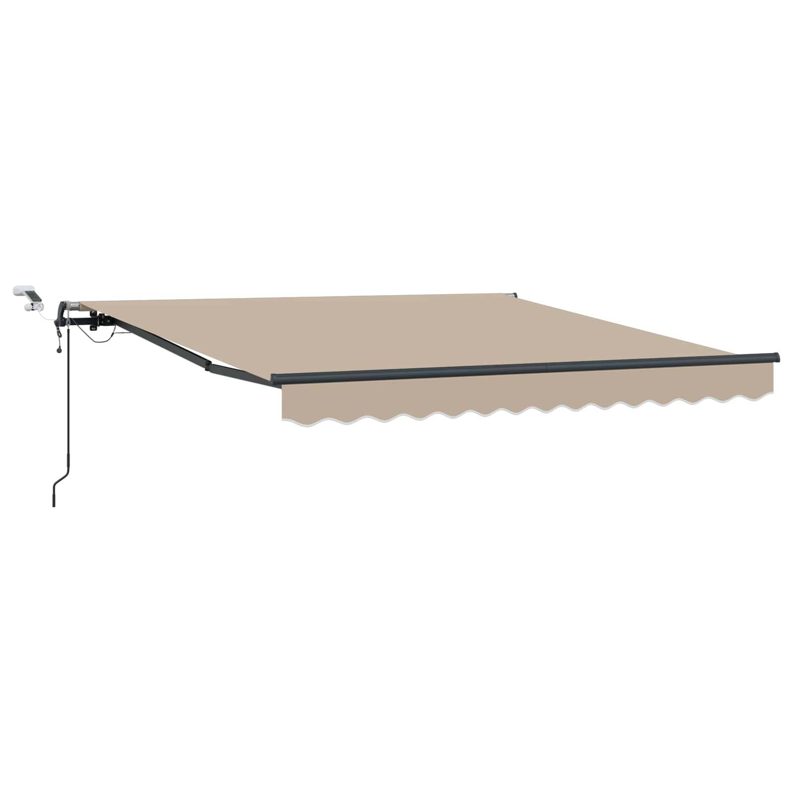 Prolenta Premium - Store banne aluminium thermolaqué beige 280 x 20 cm - Prolenta premium p3335.4 - Image 2