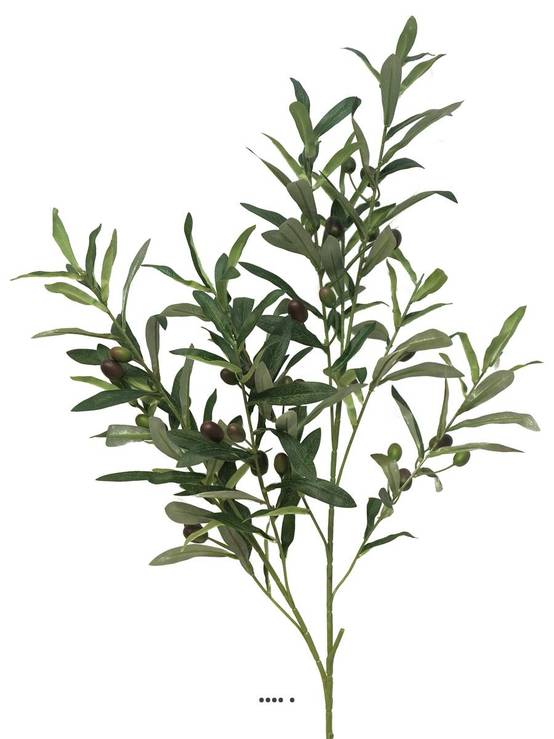 Branche d’olivier artificielle, grande taille, H 101 cm - BEST - Image 2
