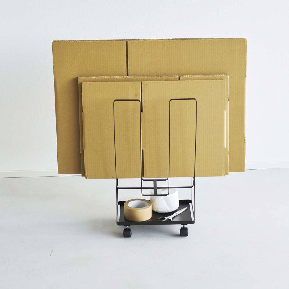 Yamazaki - Etagère de rangement en métal spécial cartons Organizer - Image 4