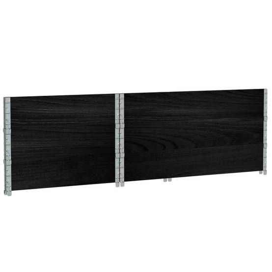 Jardinière bois de pin noir 120 x 80 x 60.5 cm - PANGIVO - Image 6