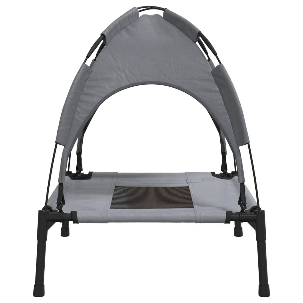 Vidaxl - Lit pour chien avec auvent anthracite tissu Oxford et acier vidaXL 172592 - Image 6
