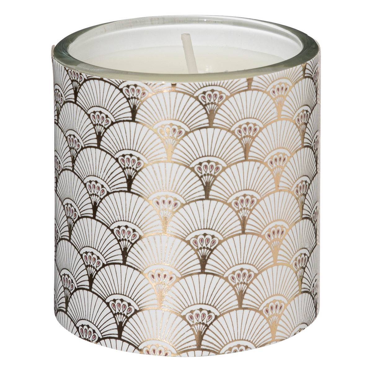 Fééric Lights & Christmas - Bougie parfumée photophore imprimé chic 45g x3 - Atmosphera Créateur d'intérieur - Image 4