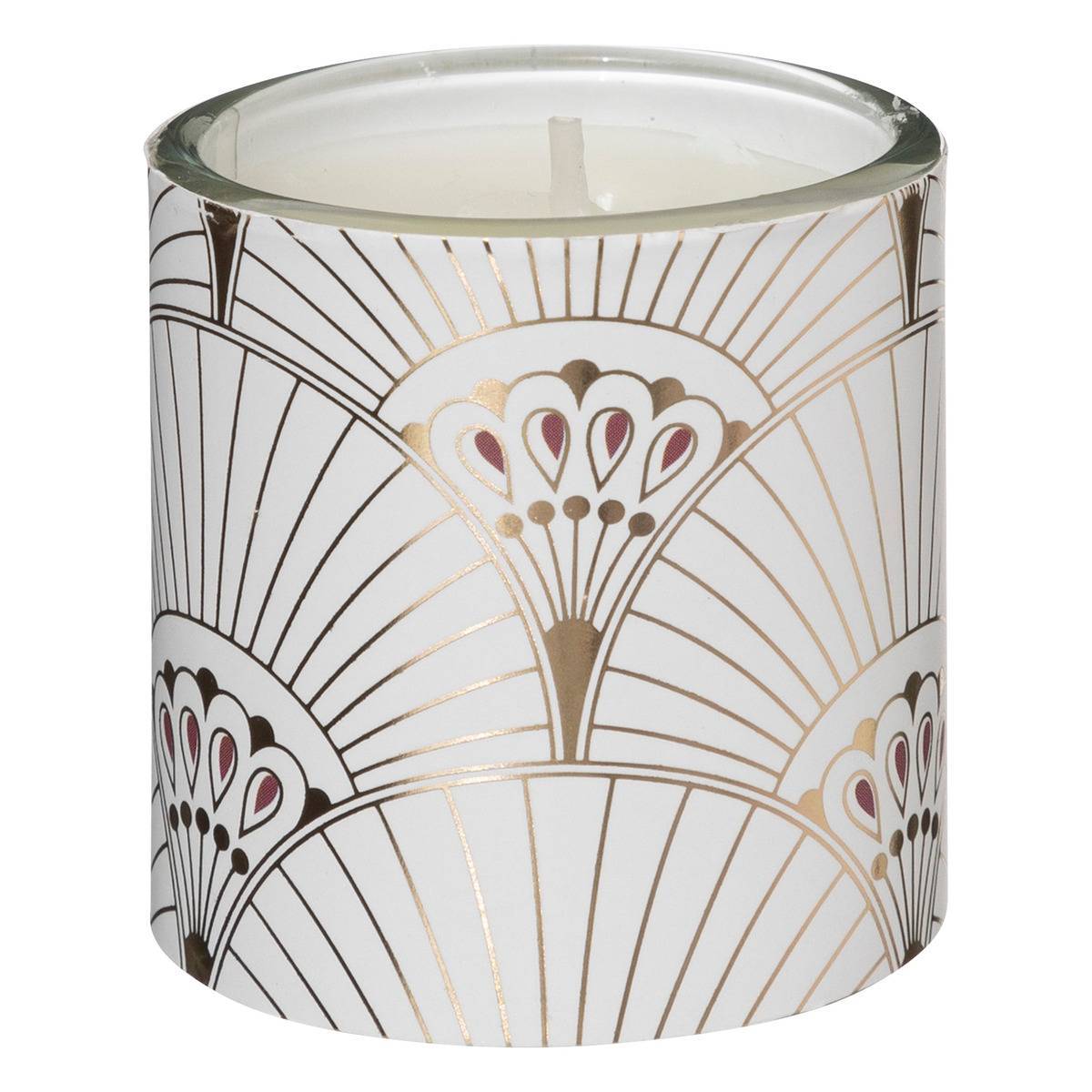 Fééric Lights & Christmas - Bougie parfumée photophore imprimé chic 45g x3 - Atmosphera Créateur d'intérieur - Image 3
