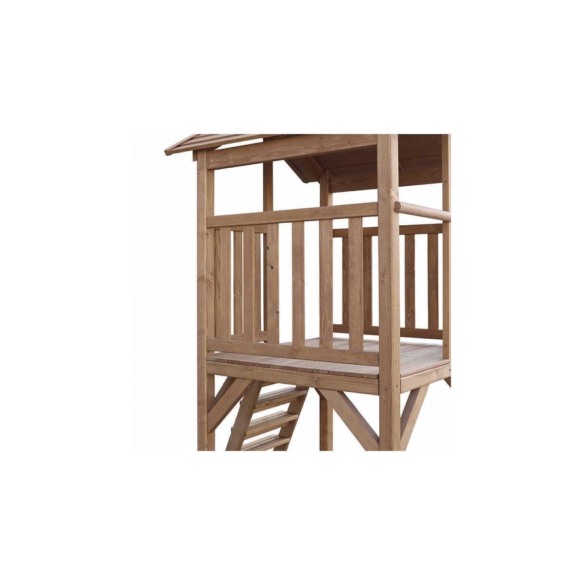 Tour de Jeu AXI Beach Tower avec Balançoire et Toboggan Blanc - Amusement Sécurisé pour Enfants - Image 4
