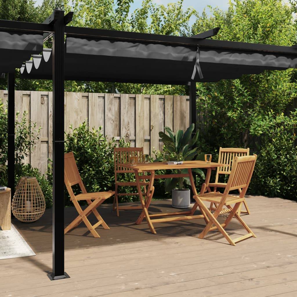 PANGIVO - Tonnelle aluminium anthracite 600 x 300 x 220 cm - PANGIVO - Image 1