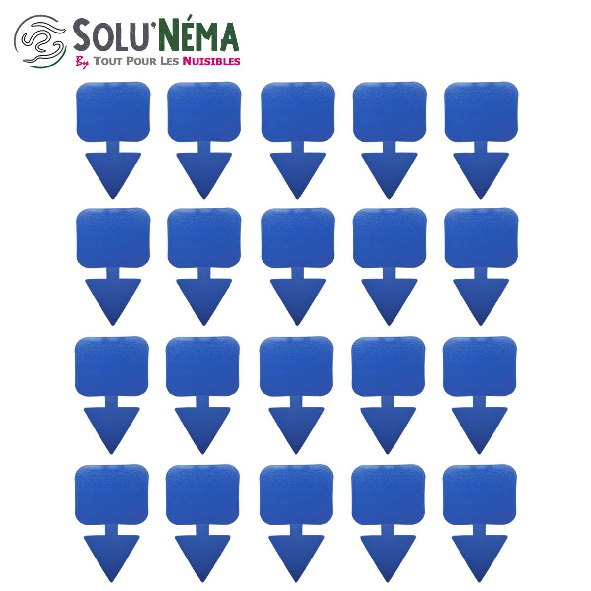 Solunéma - Kit Complet Anti Thrips - 10 Millions Nématodes SF  + Pulvérisateur 5L + 20 Pièges Bleus Collants XXL - Image 4