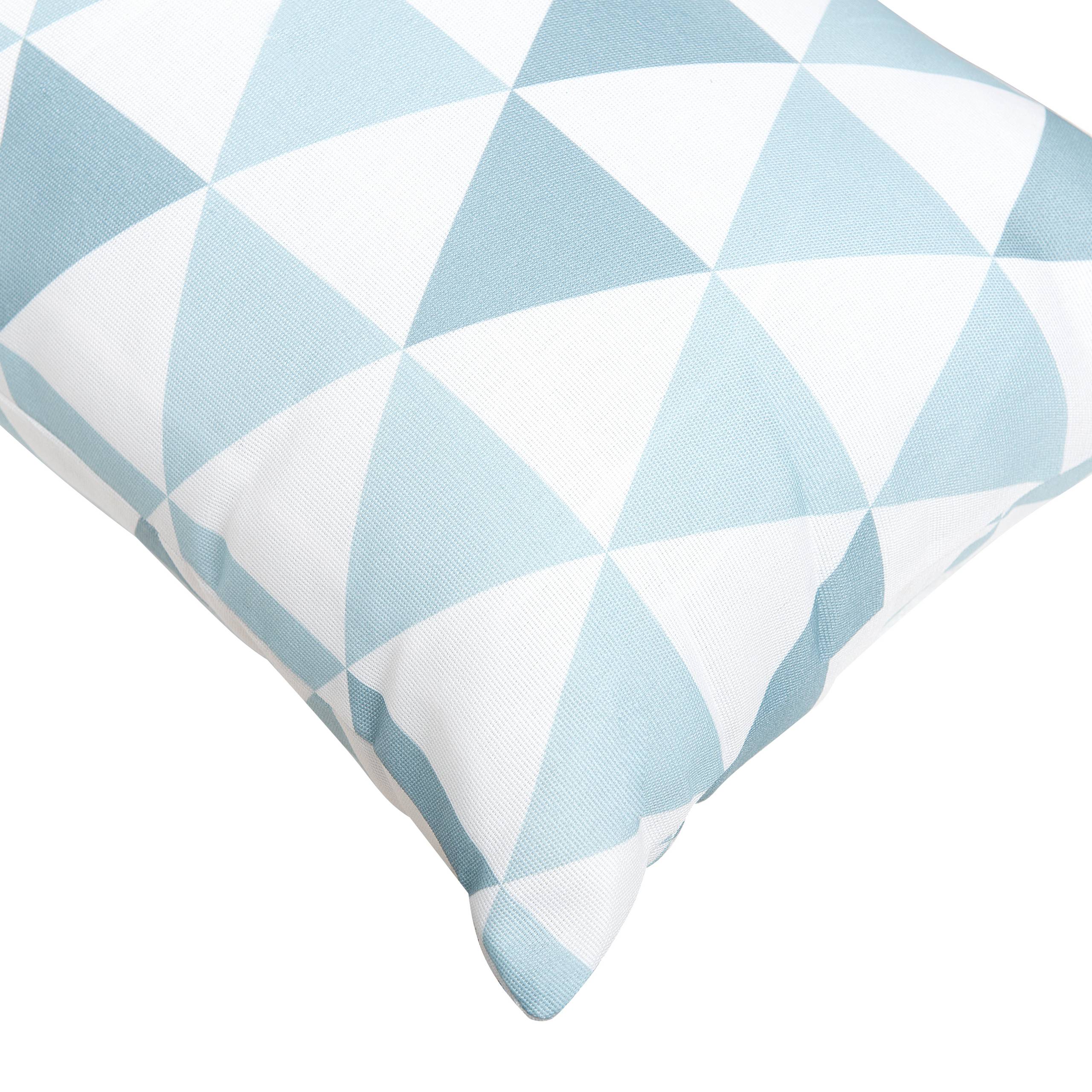 Beliani - Coussin d'extérieur Polyester Bleu TRIFOS - Beliani - Image 6
