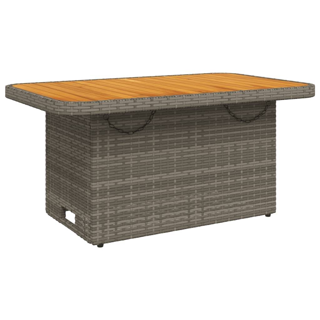Vidaxl - Ensemble à manger de jardin et coussins 2 pcs-Salons de jardin gris rotin 423073 - Image 3