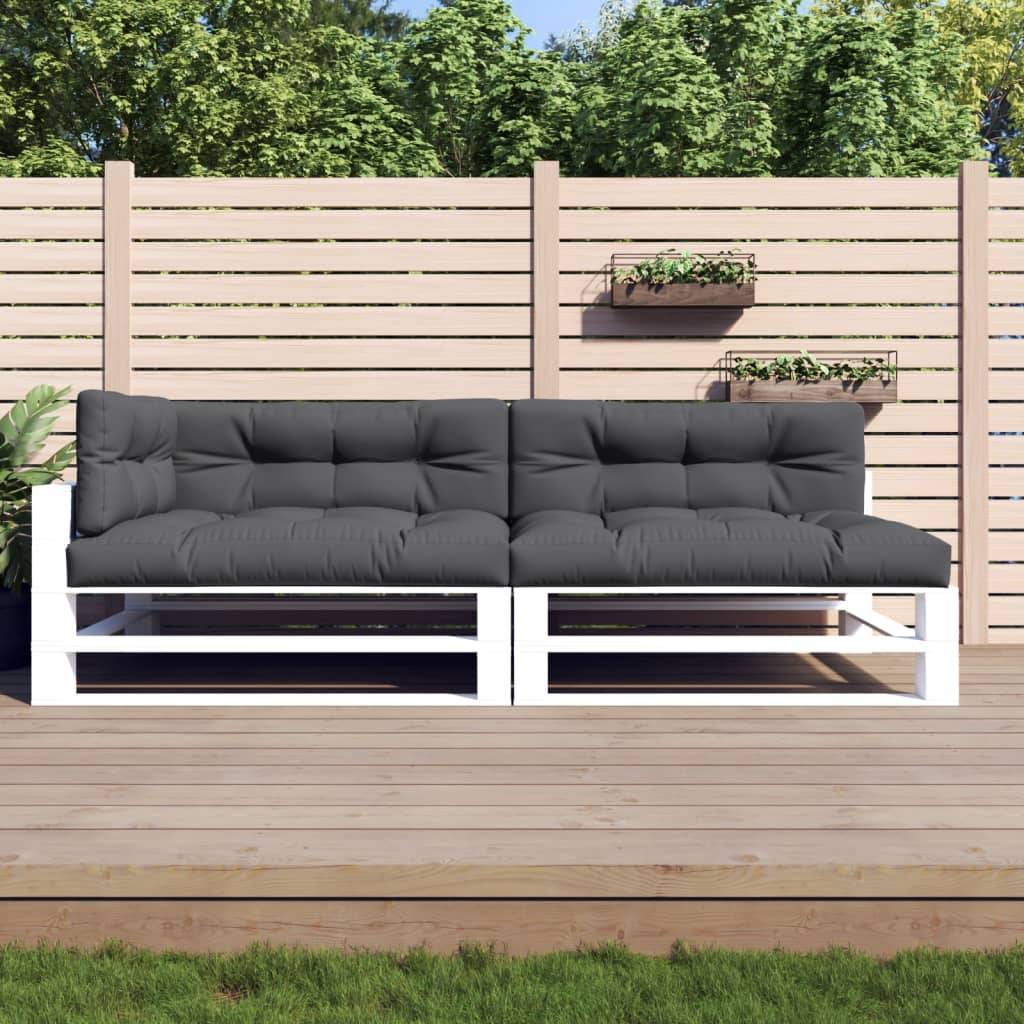ComfortXL - Set Complet 5 Coussins Palette Tissu Polyester Imperméable pour Salon de Jardin Anthracite 120x80cm – ComfortXL Outdoor Living