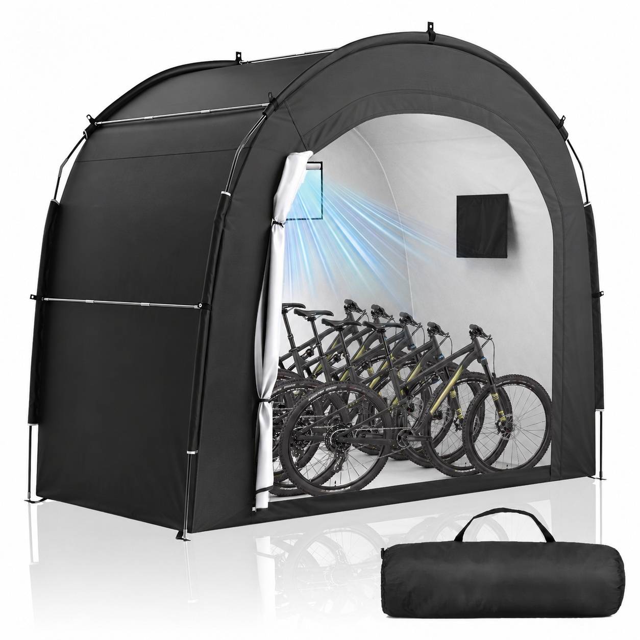 Abri Tente Vélo Extérieur Portable Étanche Oxford 210D - Image 1