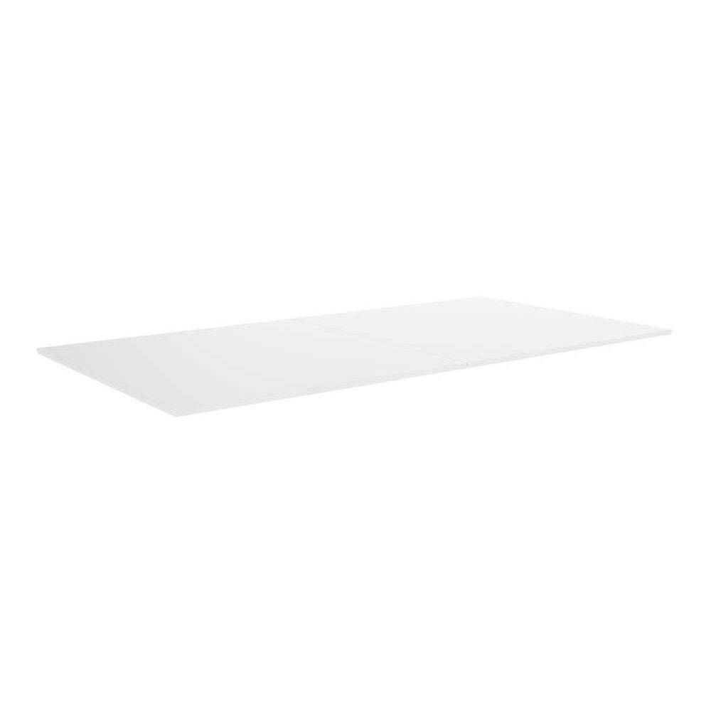 Jardindeco - Plateau 2 en 1 dinatoire et Ping Pong pour billard convertible table 8 personnes Arizona Blanc laqué JardinDeco - Image 3