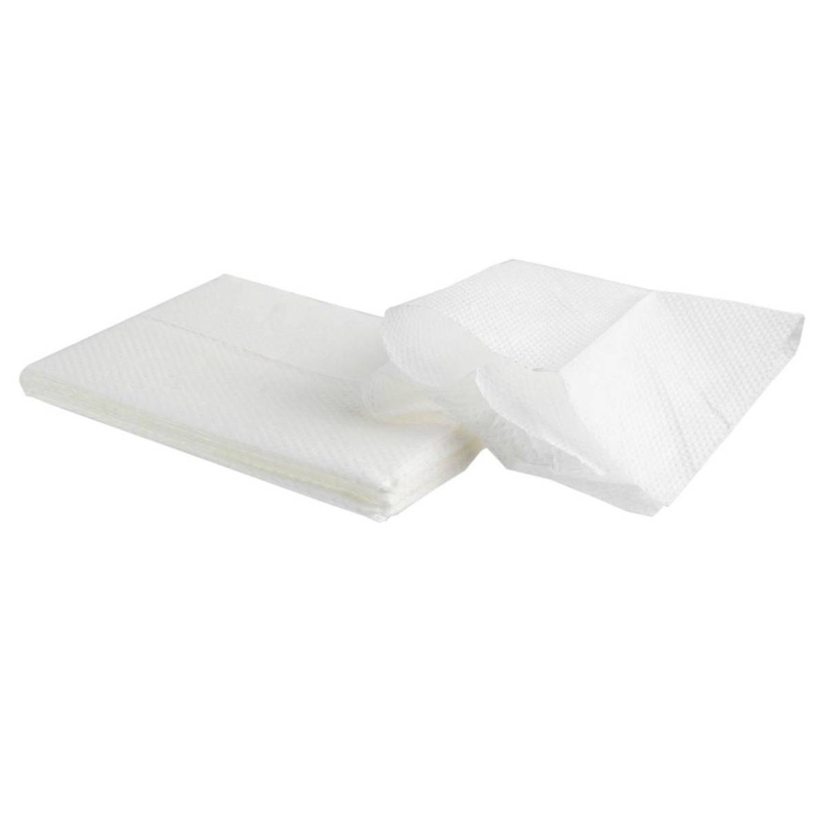 The Home Deco Factory - Lot de 100 Serviettes en Papier "Distributeur" 9x13cm Blanc
