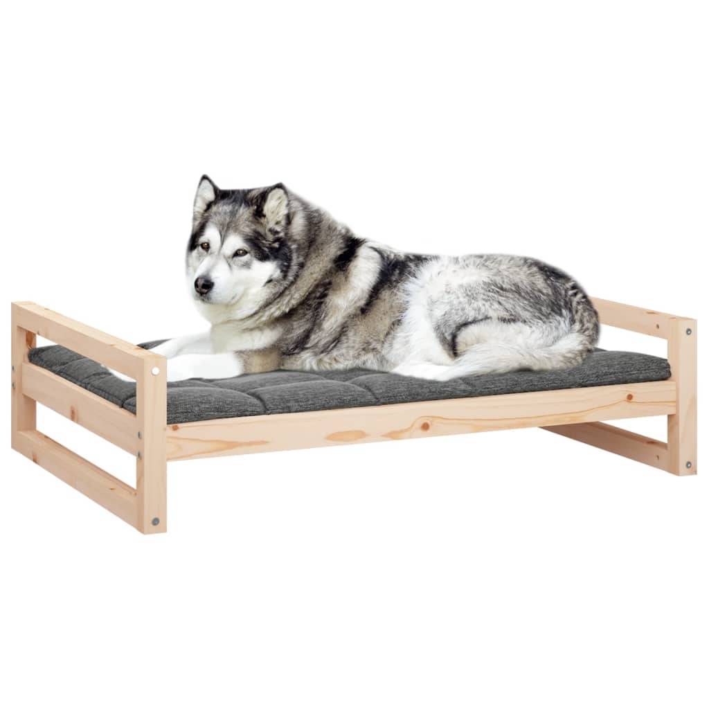 Vidaxl - Lit pour chien 105,5x75,5x28 cm Bois de pin solide vidaXL 821487 - Image 5