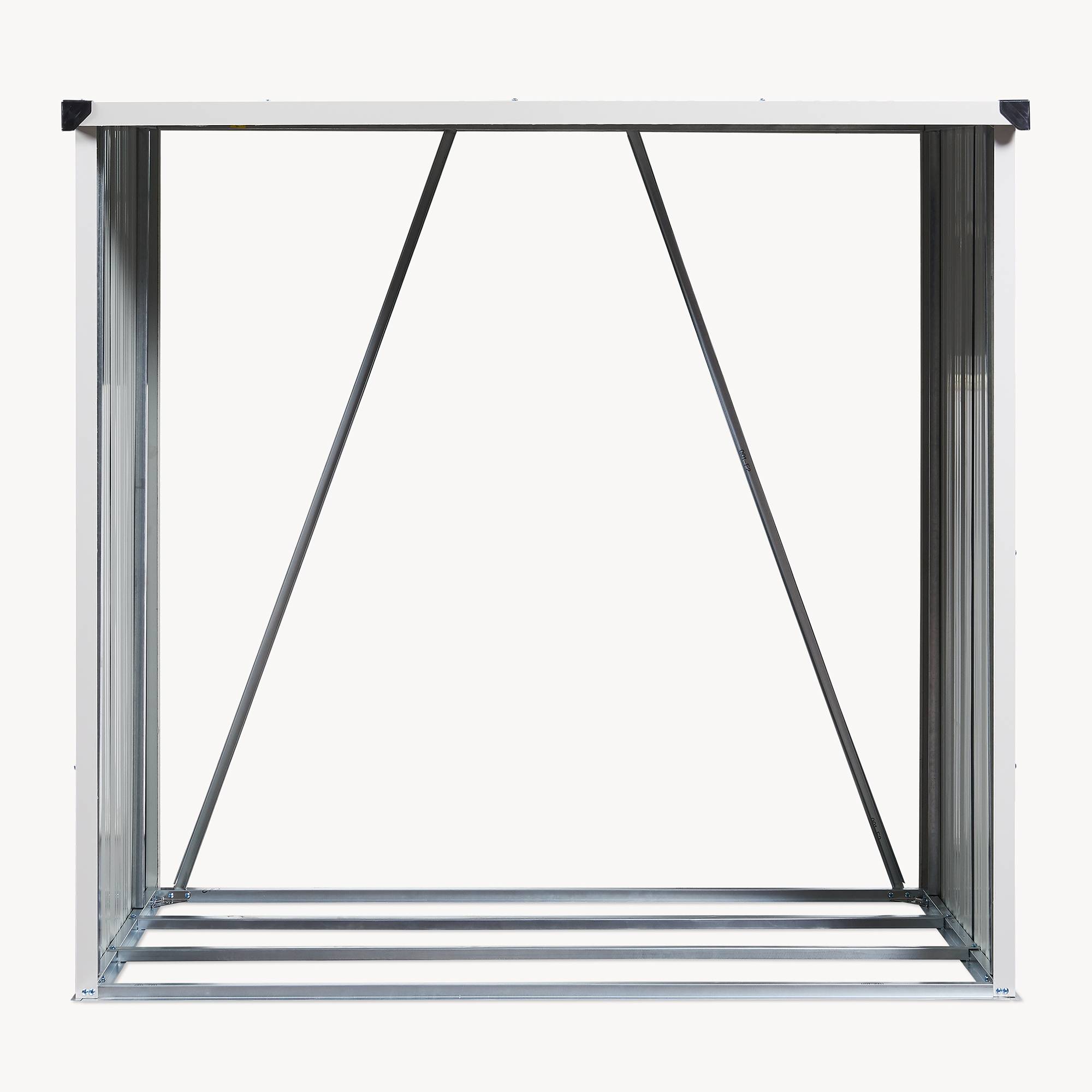 Casa.Pro - Abri-bûches couvert Kalmar 158 x 80 x 152 cm anthracite casa.pro - Image 6