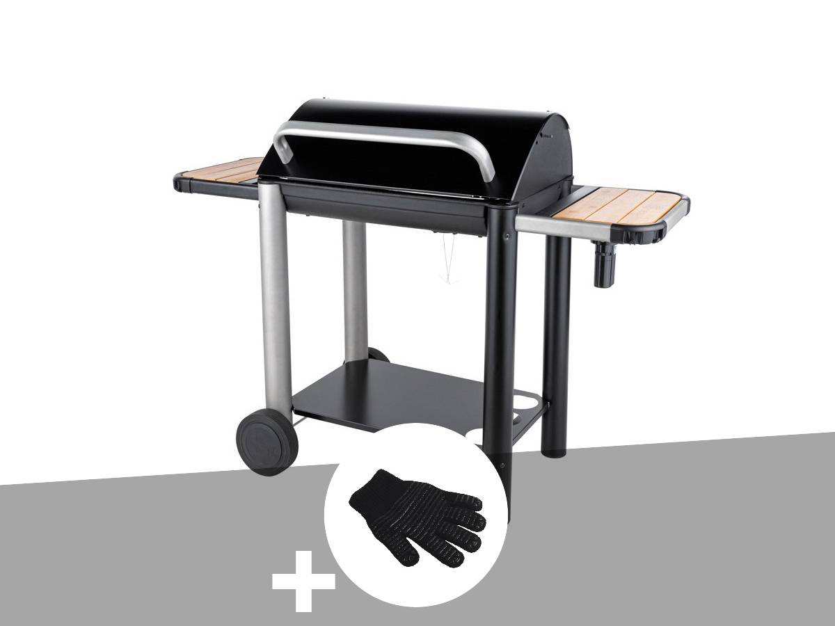 Somagic - Barbecue charbon Vulcano 3000 + Gant de protection - Somagic - Image 1