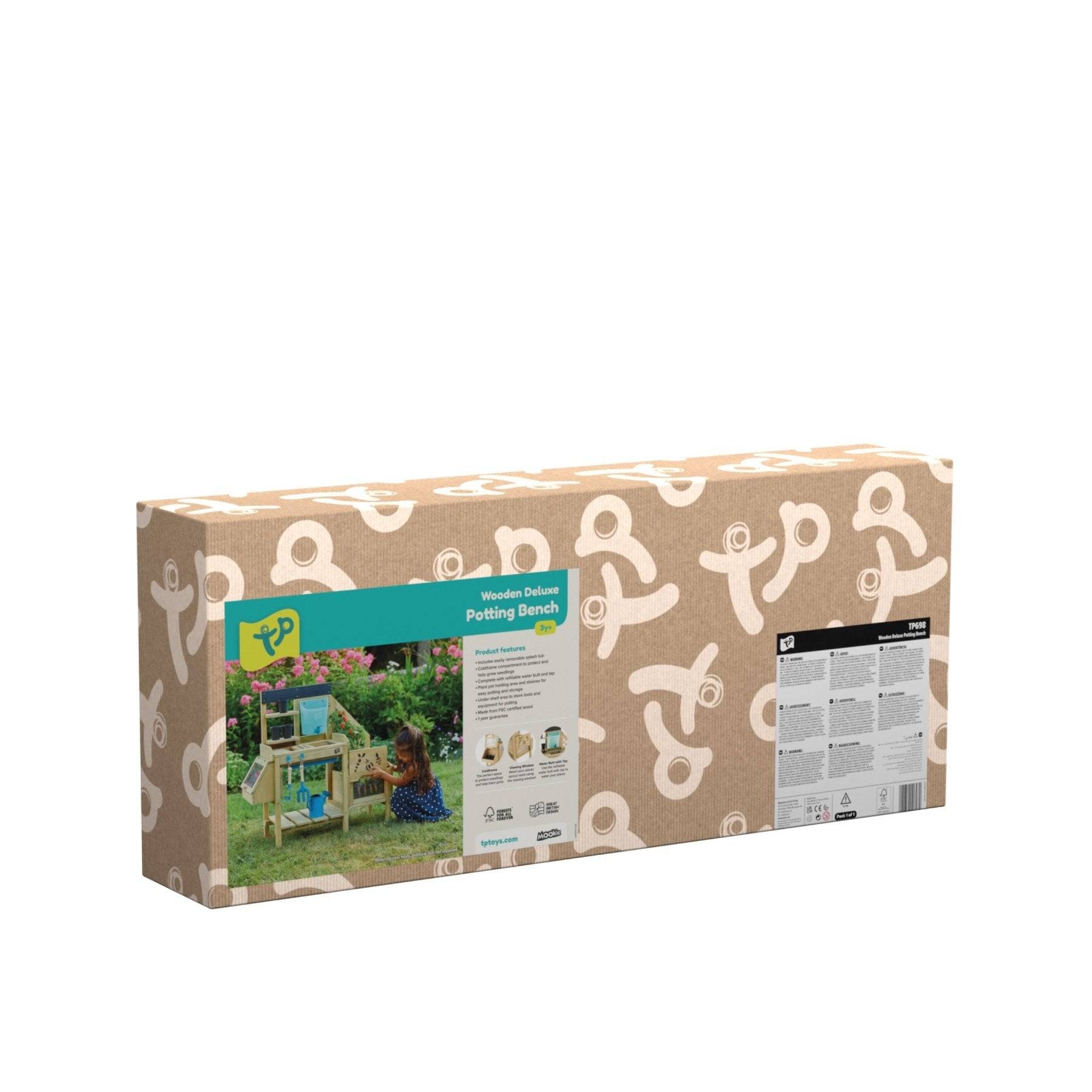 Tp Toys - Table à rempoter pour enfant DELUXE bois FSC® - Image 10