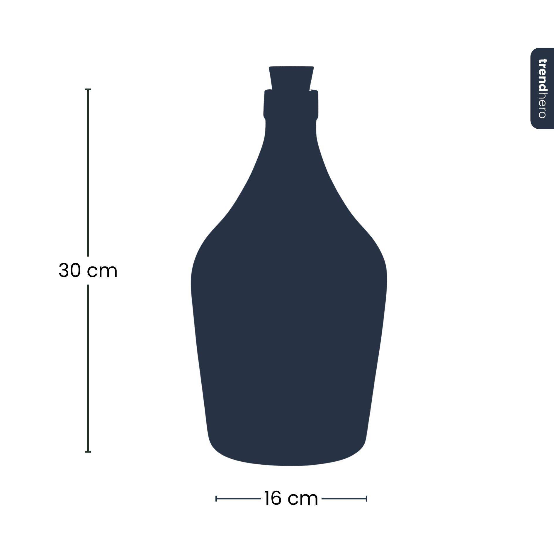 Terrarium à composer bouteille en verre recyclé - Ø16-H30cm - sans outils - Terrarium DIY - Image 6