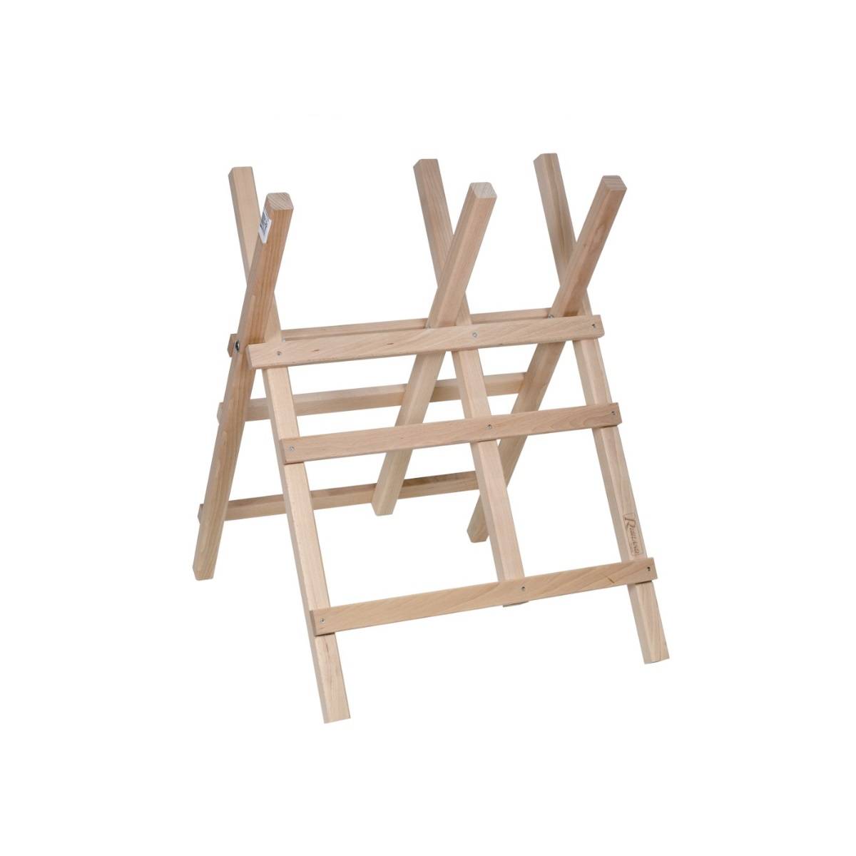Ribimex - Chevalet en bois 3 branches 90x63cm auto-blocage - Image 3