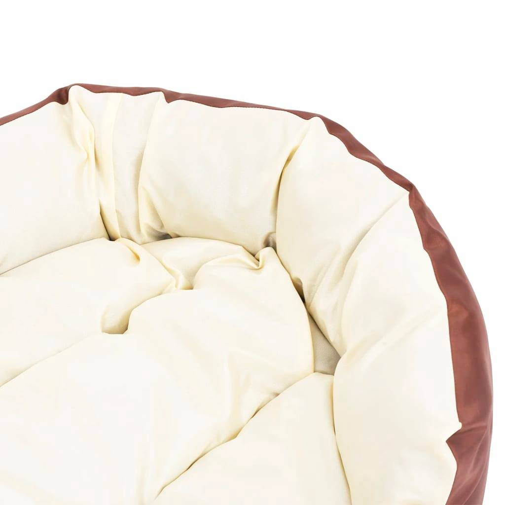 Vidaxl - Coussin réversible lavable de chien Marron et crème 110x80x23cm vidaXL 171213 - Image 6