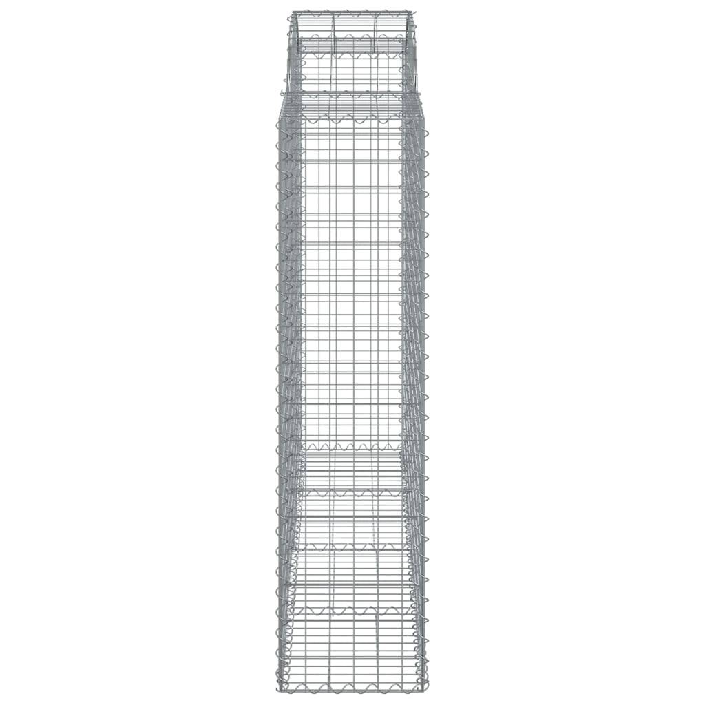 Vidaxl - Paniers à gabions arqués 10 pcs 200x50x160/180 cm Fer galvanisé vidaXL 3146391 - Image 6