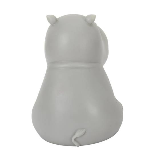 The Home Deco Kids - Lampe Veilleuse Enfant Led "Hippopotame" 16cm Gris - Image 4