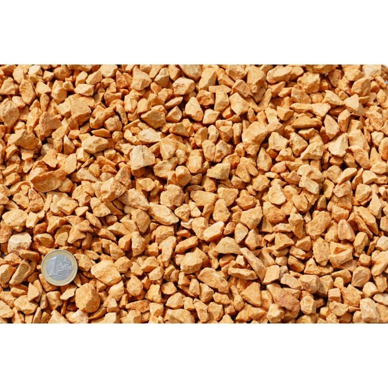 Gravier Jaune Saumon 10-15 Pack de 5 M² - 10 sacs - 200 kg - Image 5