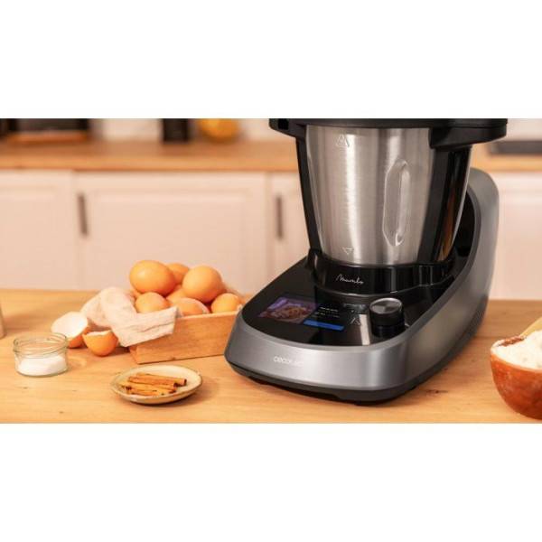 Robot de cuisine - CECOTEC - Mambo Touch avec bol Habana - 1600 W - 3,3 L - 37 fonctions - Gris - Image 5