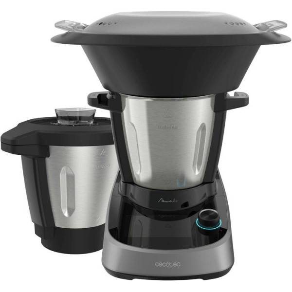 Robot de cuisine - CECOTEC - Mambo Touch avec bol Habana - 1600 W - 3,3 L - 37 fonctions - Gris - Image 3